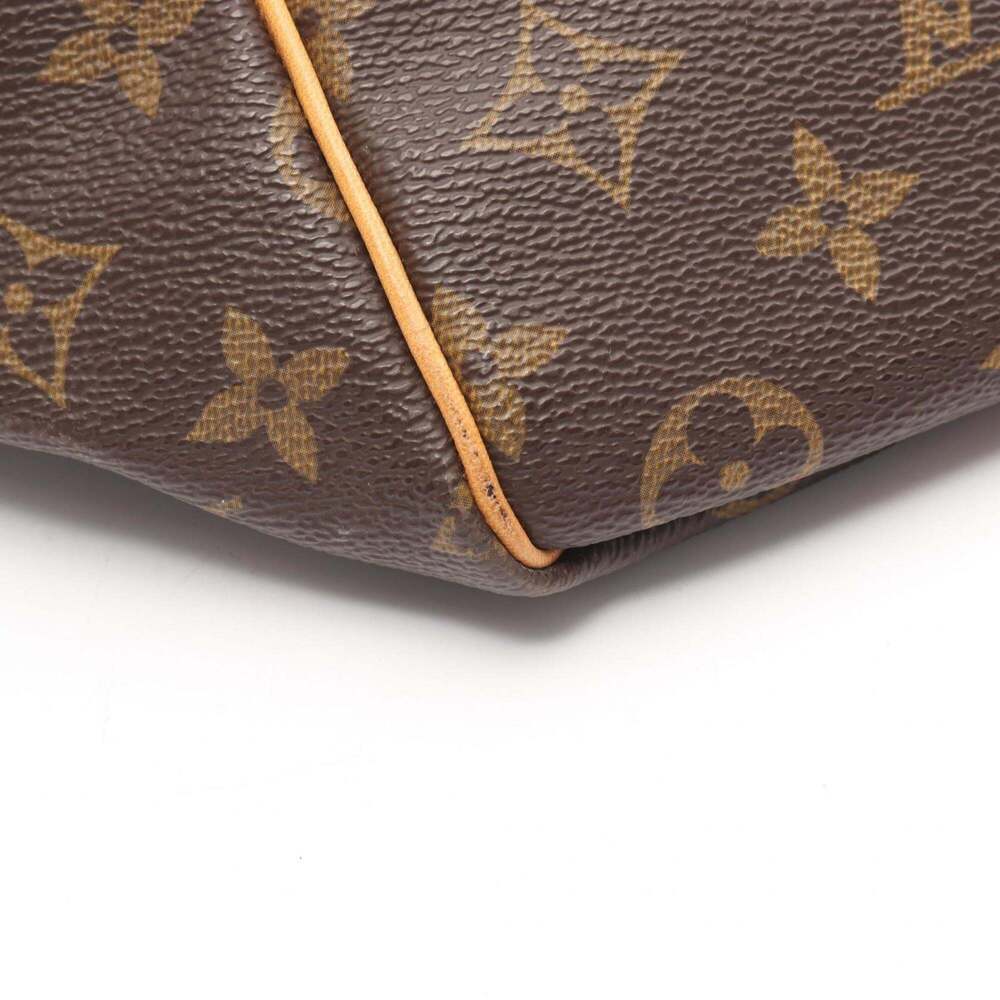 LOUIS VUITTON Brown Monogram Leather Keepall 45 Boston Bag - Picture 7 of 14